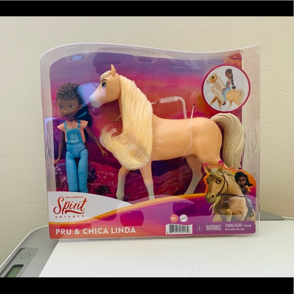 Bambola Pru Con Cavallo Chica Linda – Set Gioco Con Accessori, 20 Cm, Ispirato A DreamWorks Spirit - 5